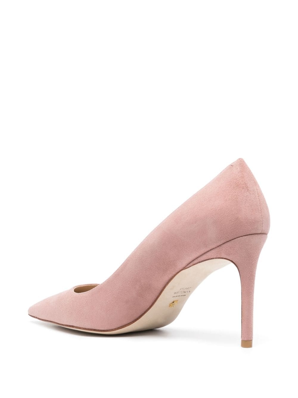 Stuart 95mm suede pumps - 3