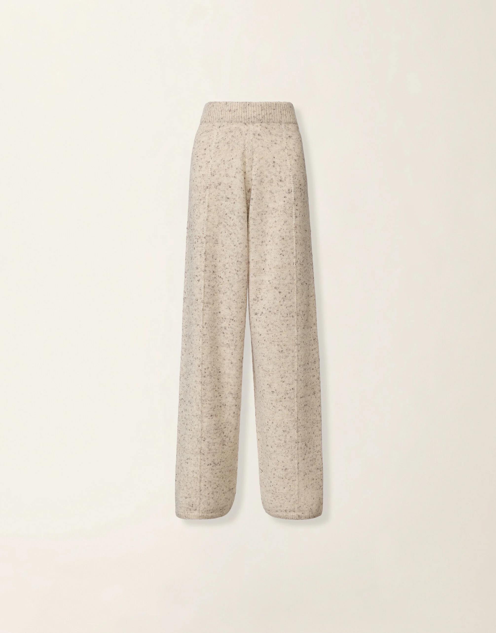 Donegal yarn trousers with lurex - 1