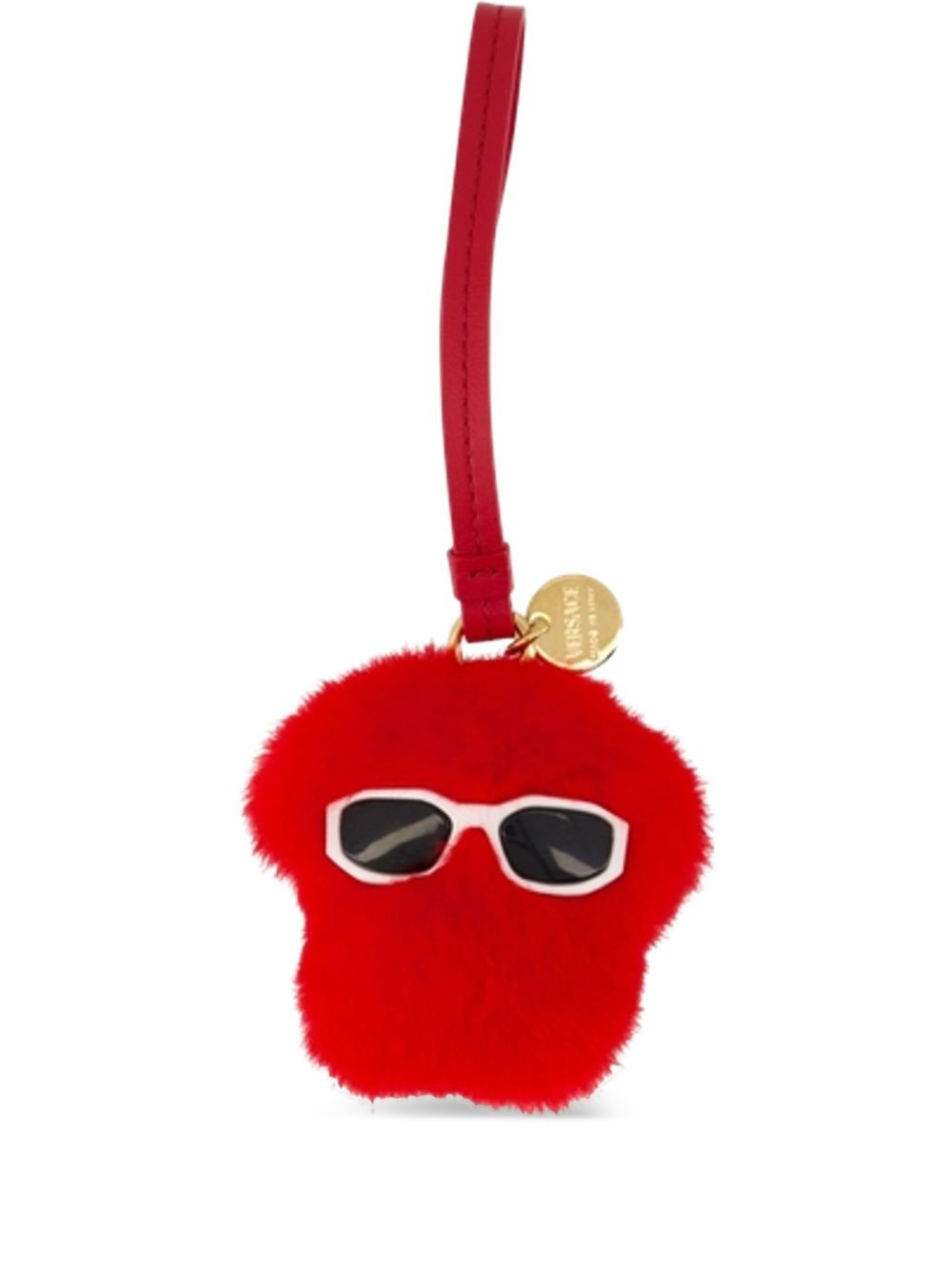 Medusa fluffy bag charm - 1