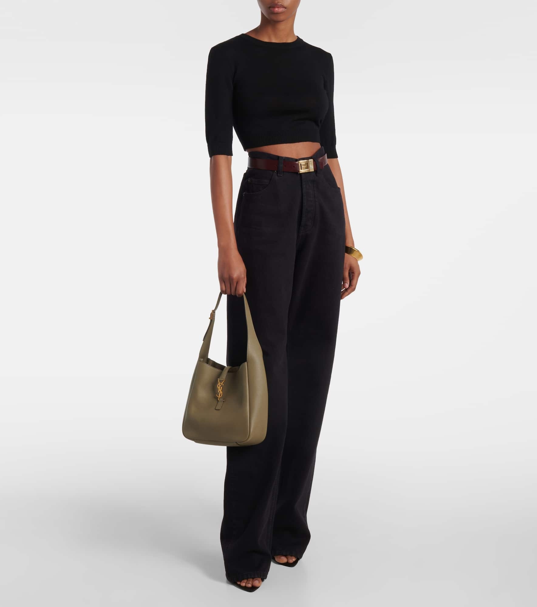 Cropped wool top - 2