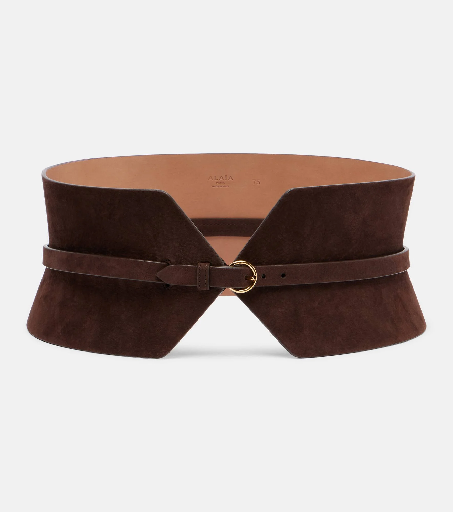 Suede corset belt - 1