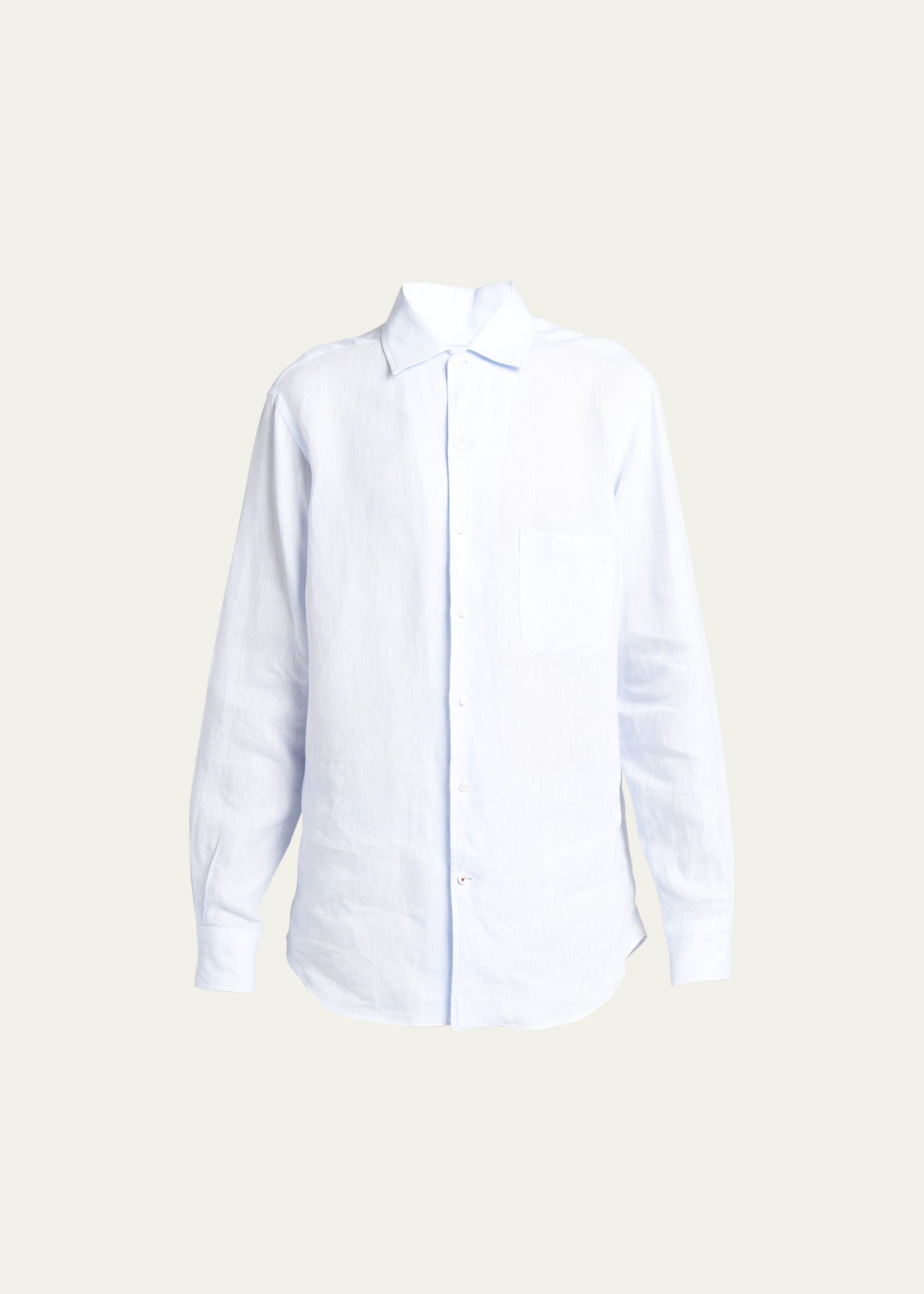 Men's Andrew Long-Sleeve Linen Shirt - 1