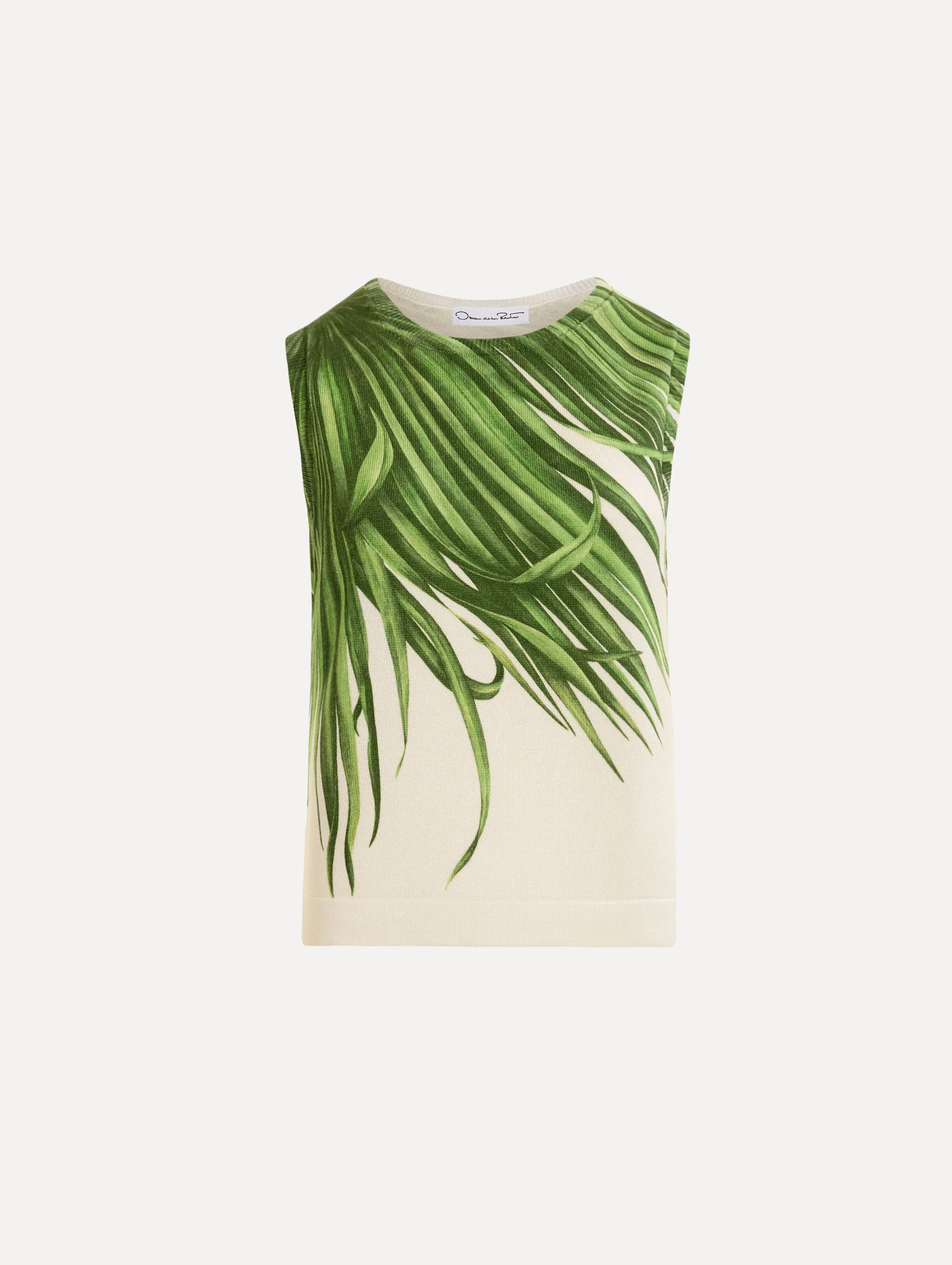 PALM LEAVES TANK - 1