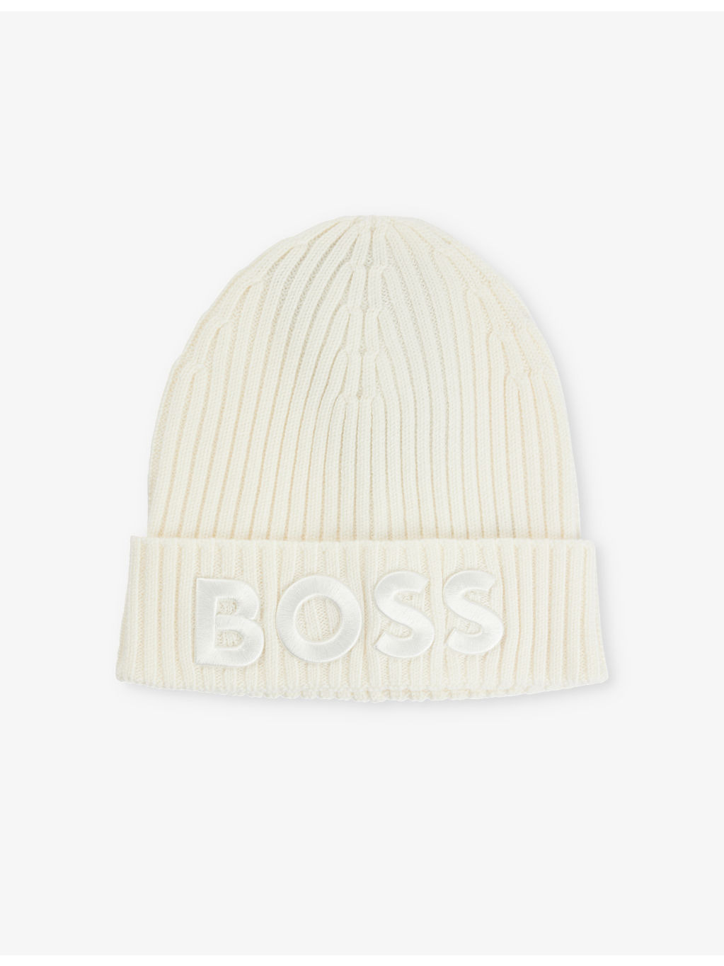 Logo-embroidered turn-up wool and cashmere-blend beanie - 3
