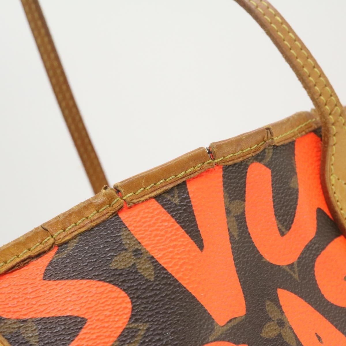 LOUIS VUITTON Monogram Graffiti Neverfull GM Tote Bag M93702 - 10