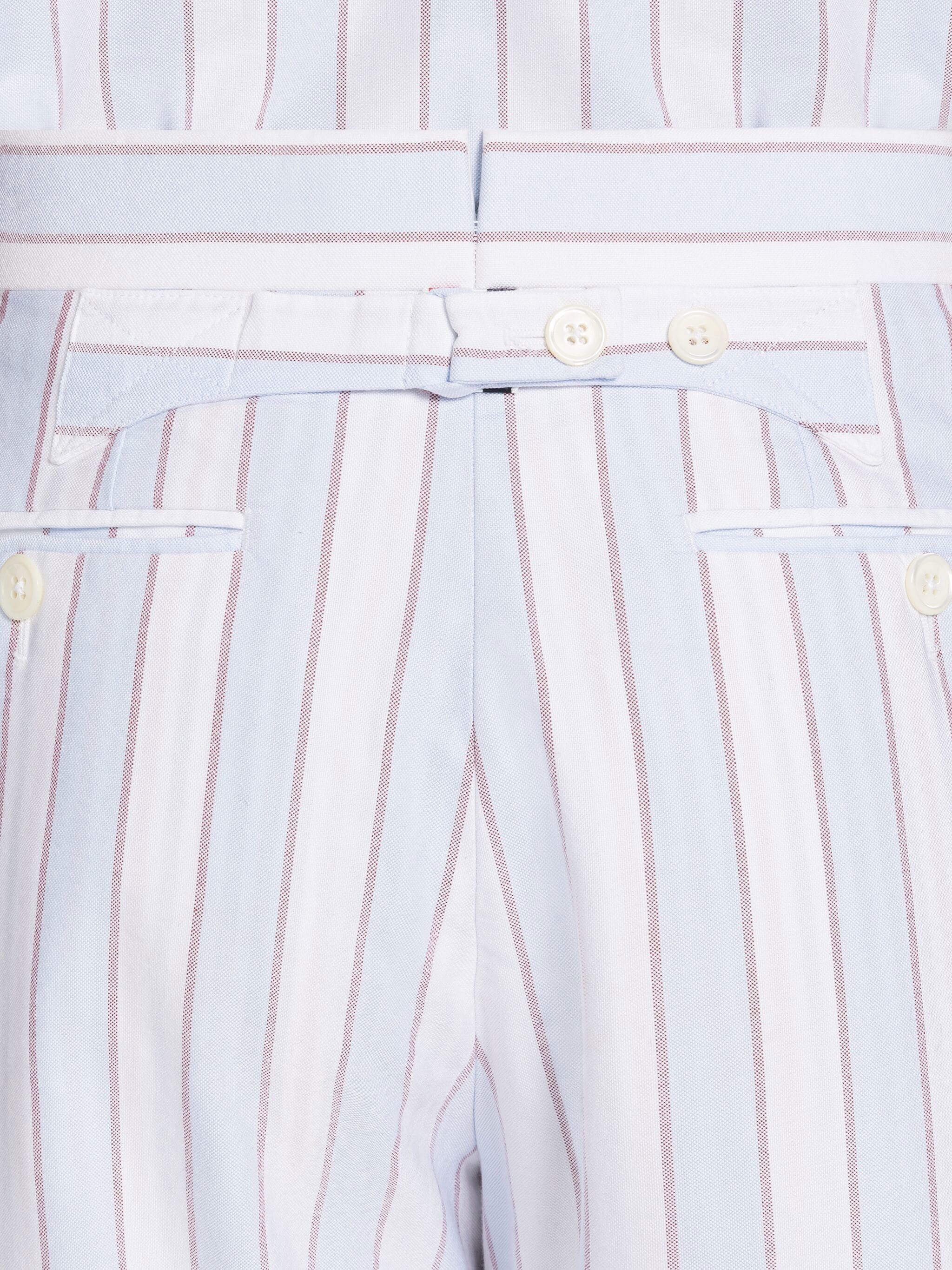 Awning Stripe Oxford Classic Backstrap Short - 6
