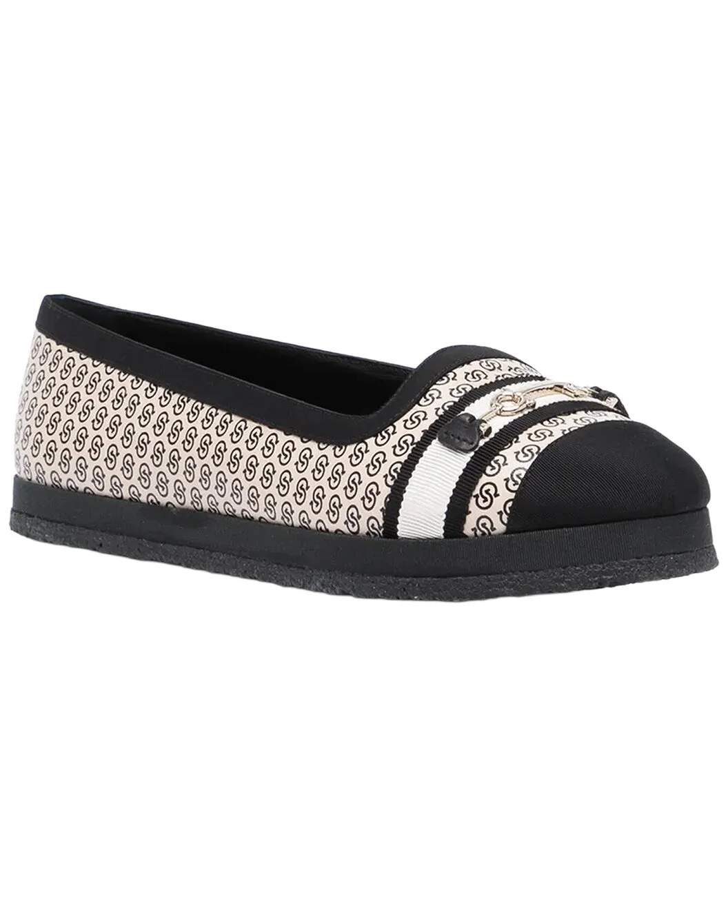 Ferragamo Kelsi Leather Ballet Flat - 1