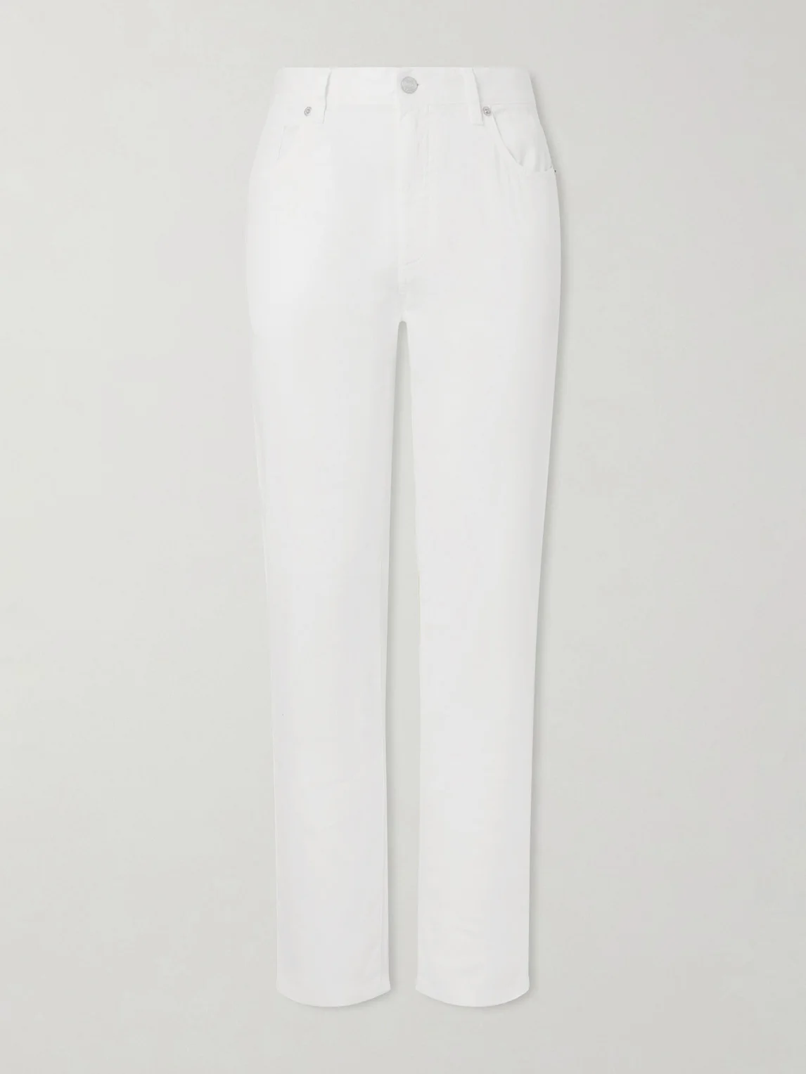 Straight-Leg Linen and Cotton-Blend Trousers - 1