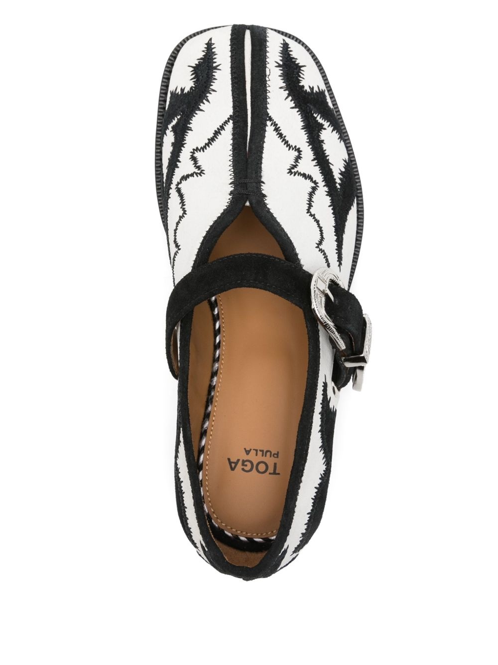 suede ballet flats - 4
