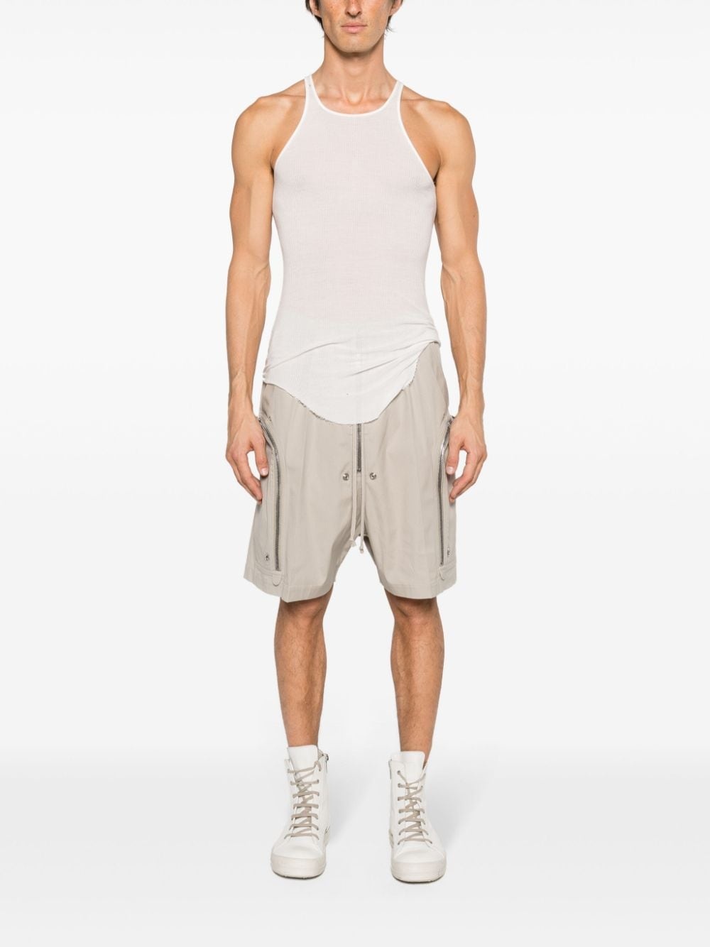 Bauhaus drop-crotch shorts - 2