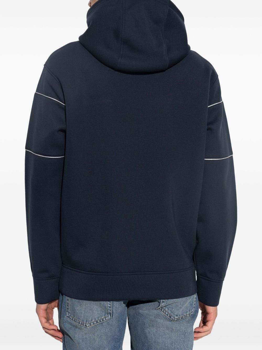 logo-print hoodie - 4