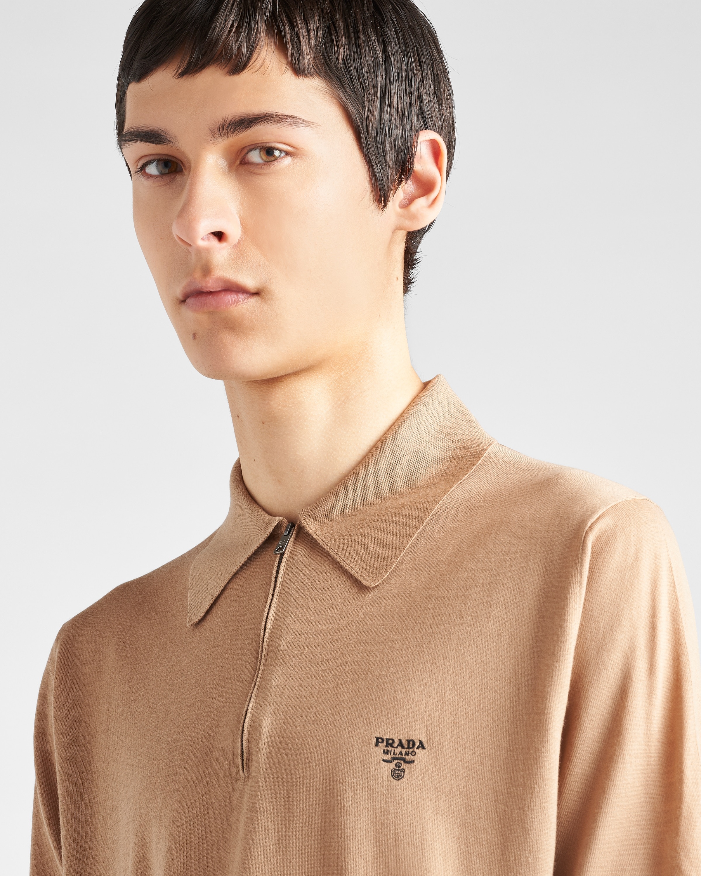 Superfine wool polo shirt - 4