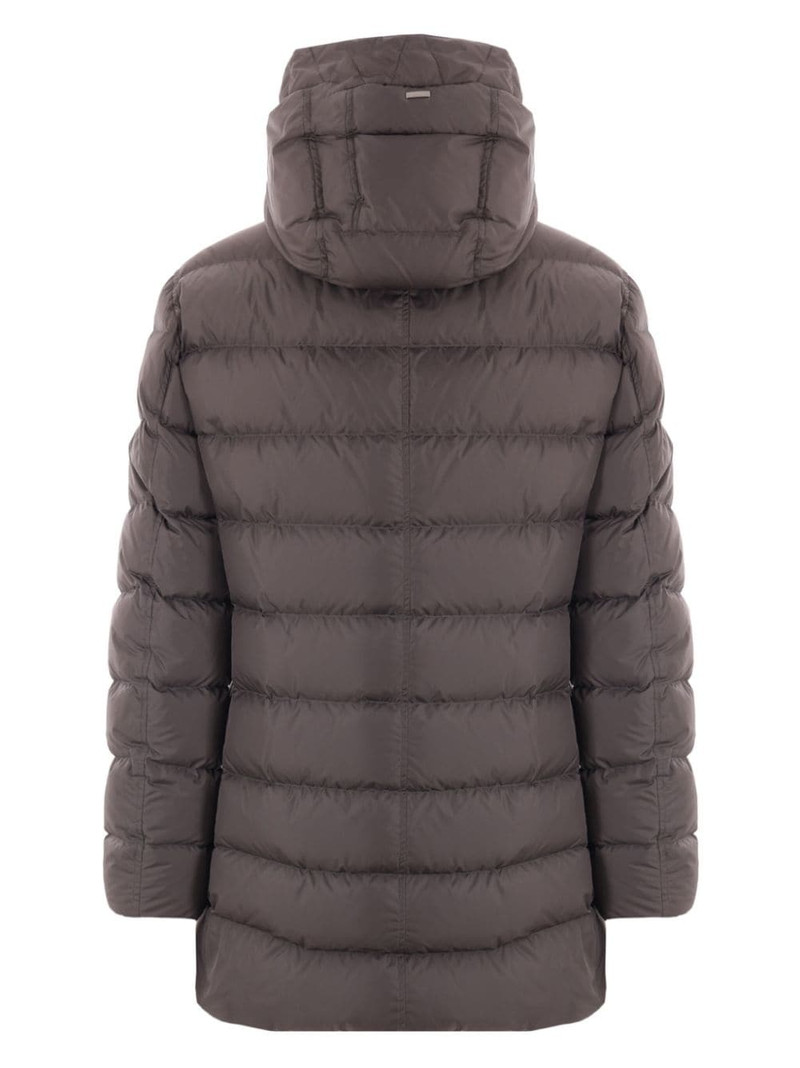 Herno hooded padded coat outlook