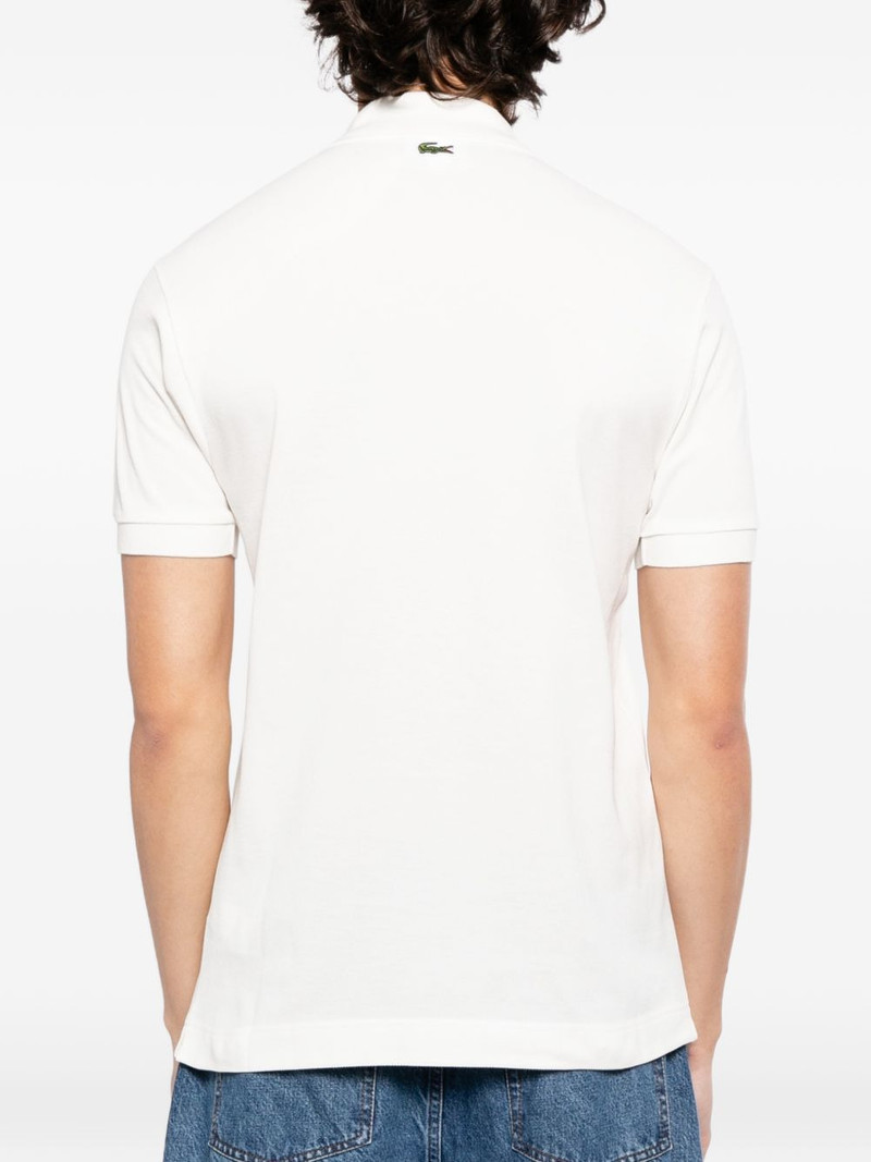 logo-embroidered polo shirt 4