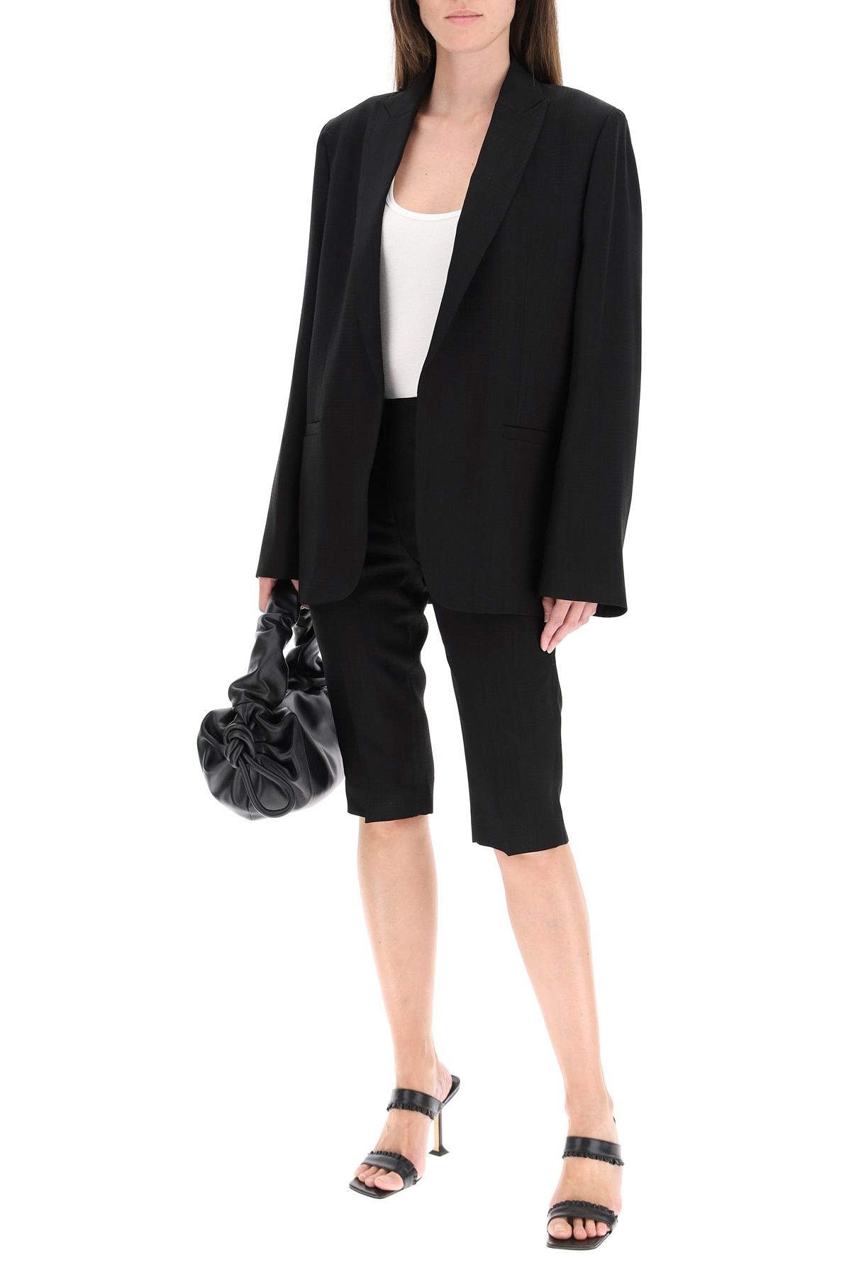 OVERSIZED VISCOSE BLAZER - 2