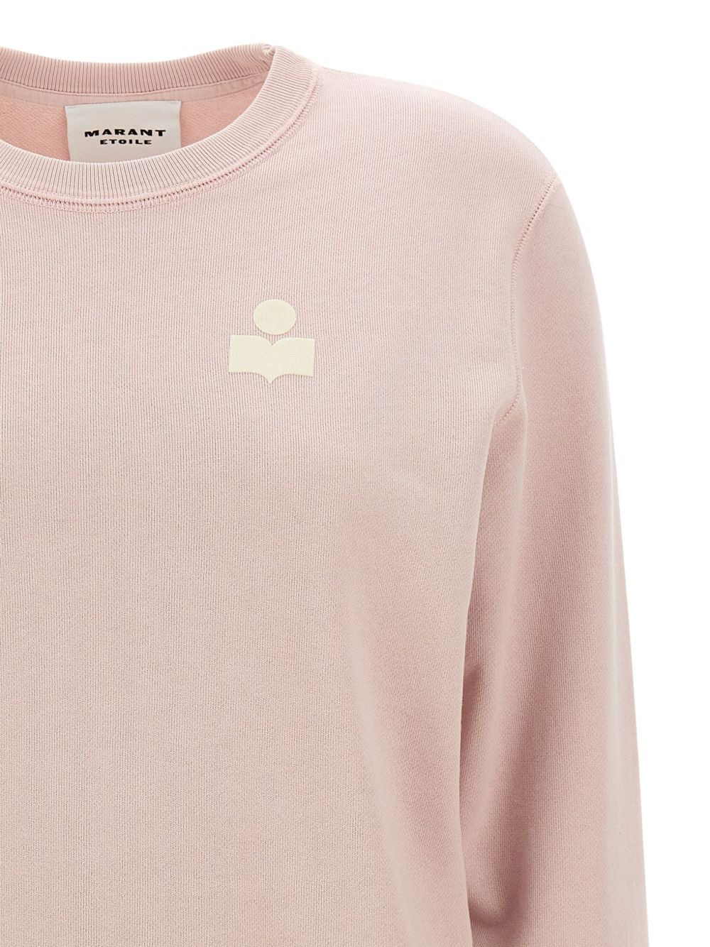 logo-embroidered crew-neck sweater - 3