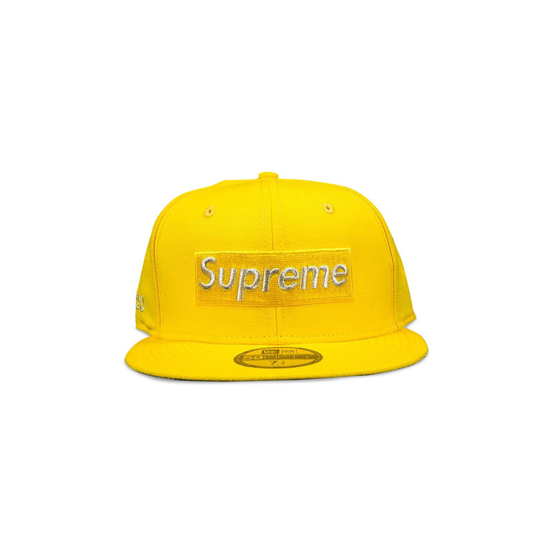 Supreme $1M Metallic Box Logo New Era 'Yellow' - 1