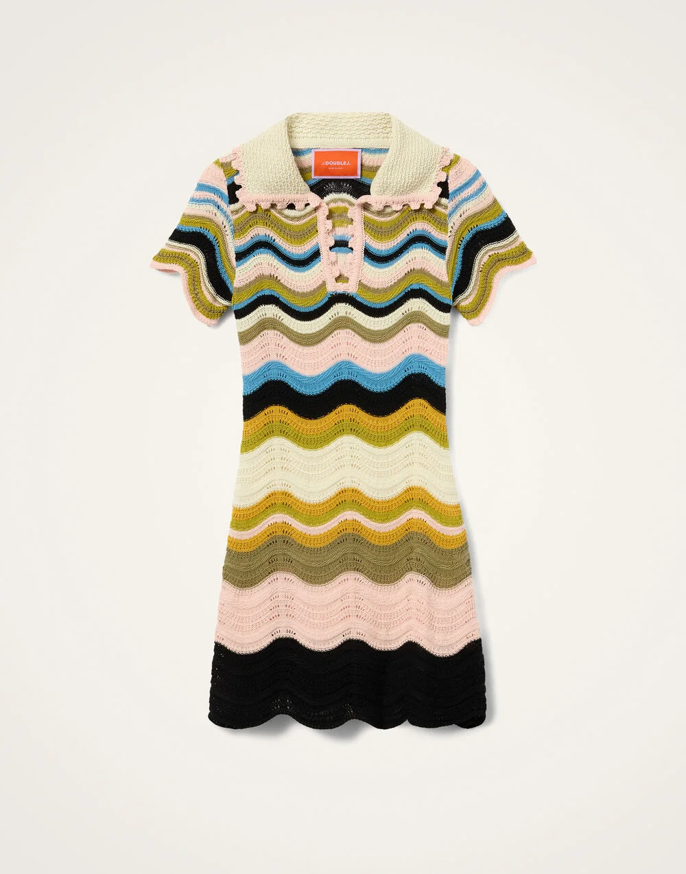 Chevron Mini Dress - 1