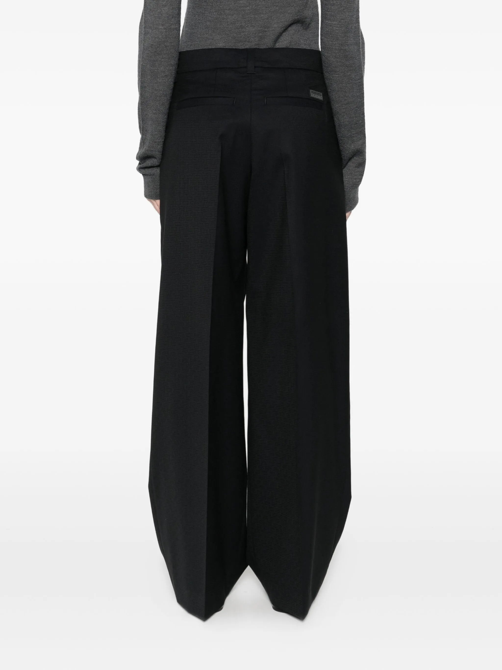 Kenzo Pleat-detail Trousers - 5