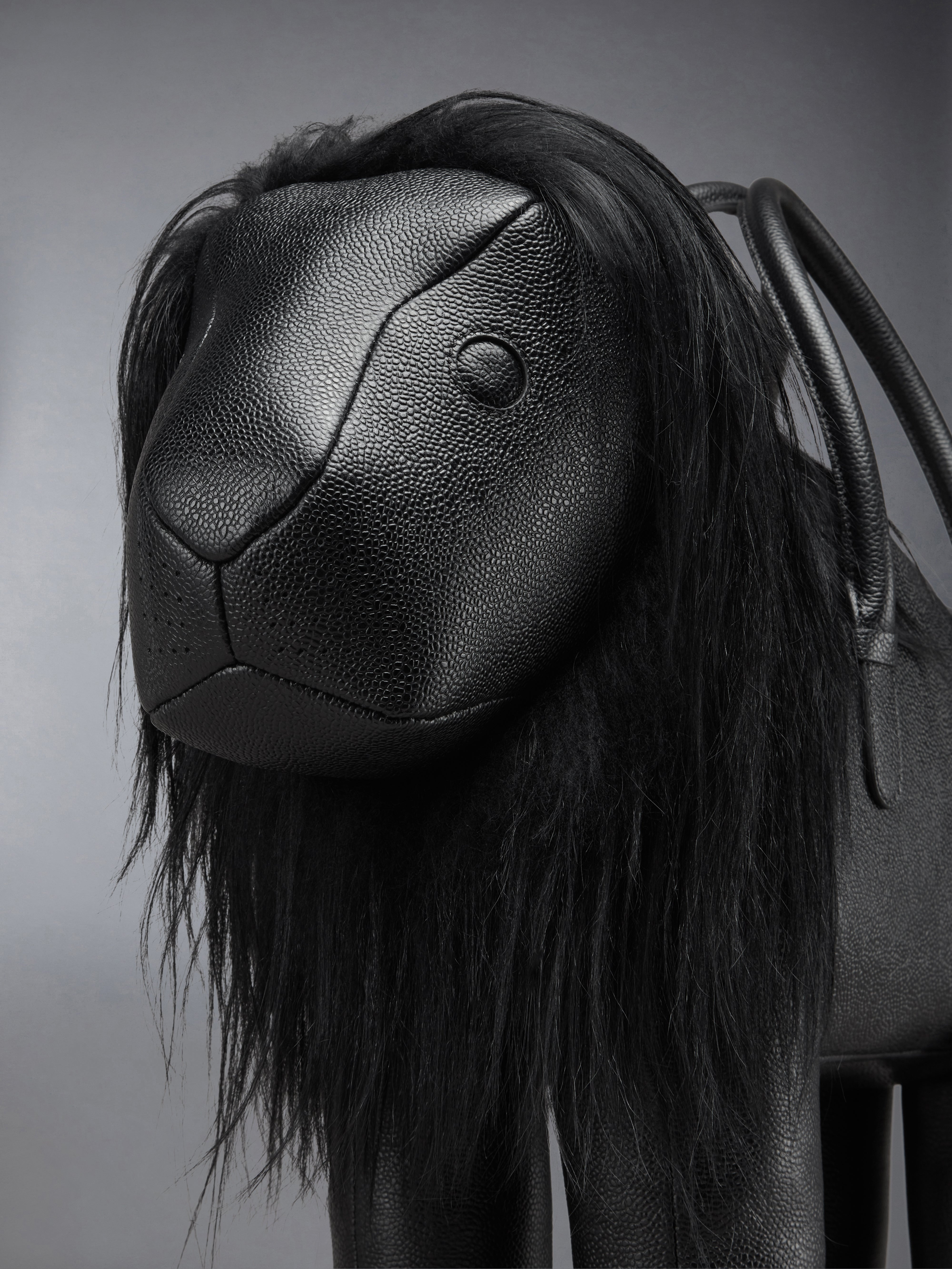 Lion Bag In Pebble Grain - 5