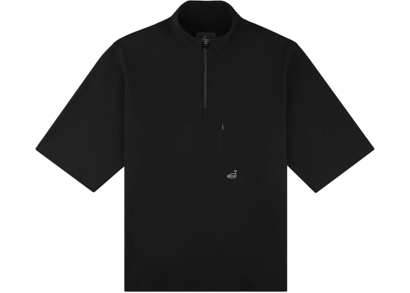 Aime Leon Dore Golf Quarter Zip Pullover Jet Black - 1
