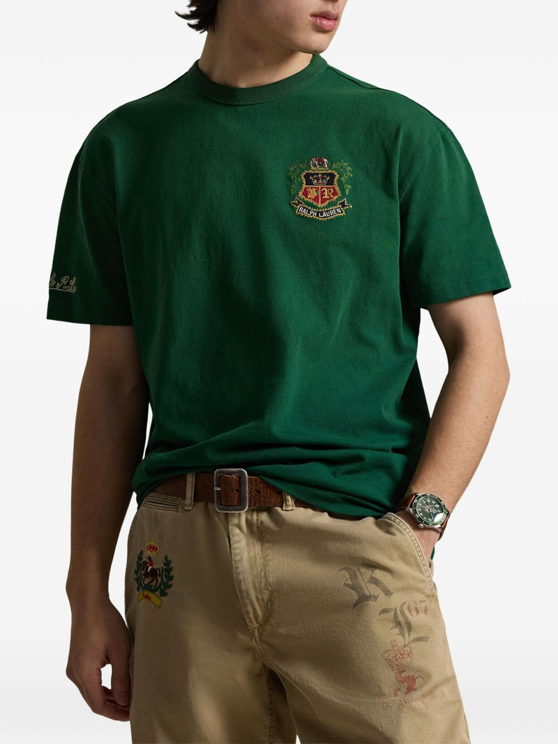 crest-detail T-shirt 3