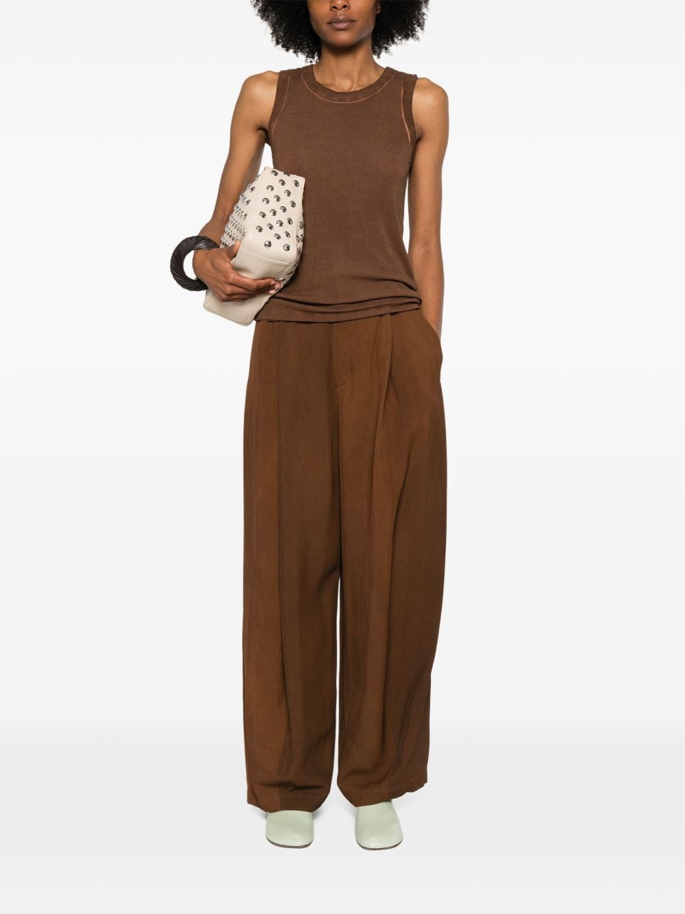 pleated trousers - 2