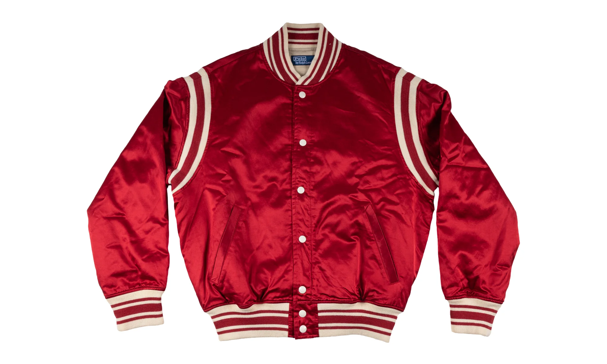 Satin Varsity Jacket "Ralph Red" 710949940001 - 1