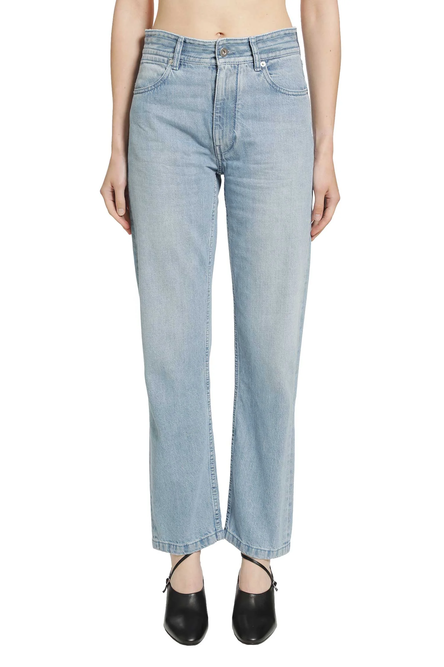 Regular Denim Trousers - 1