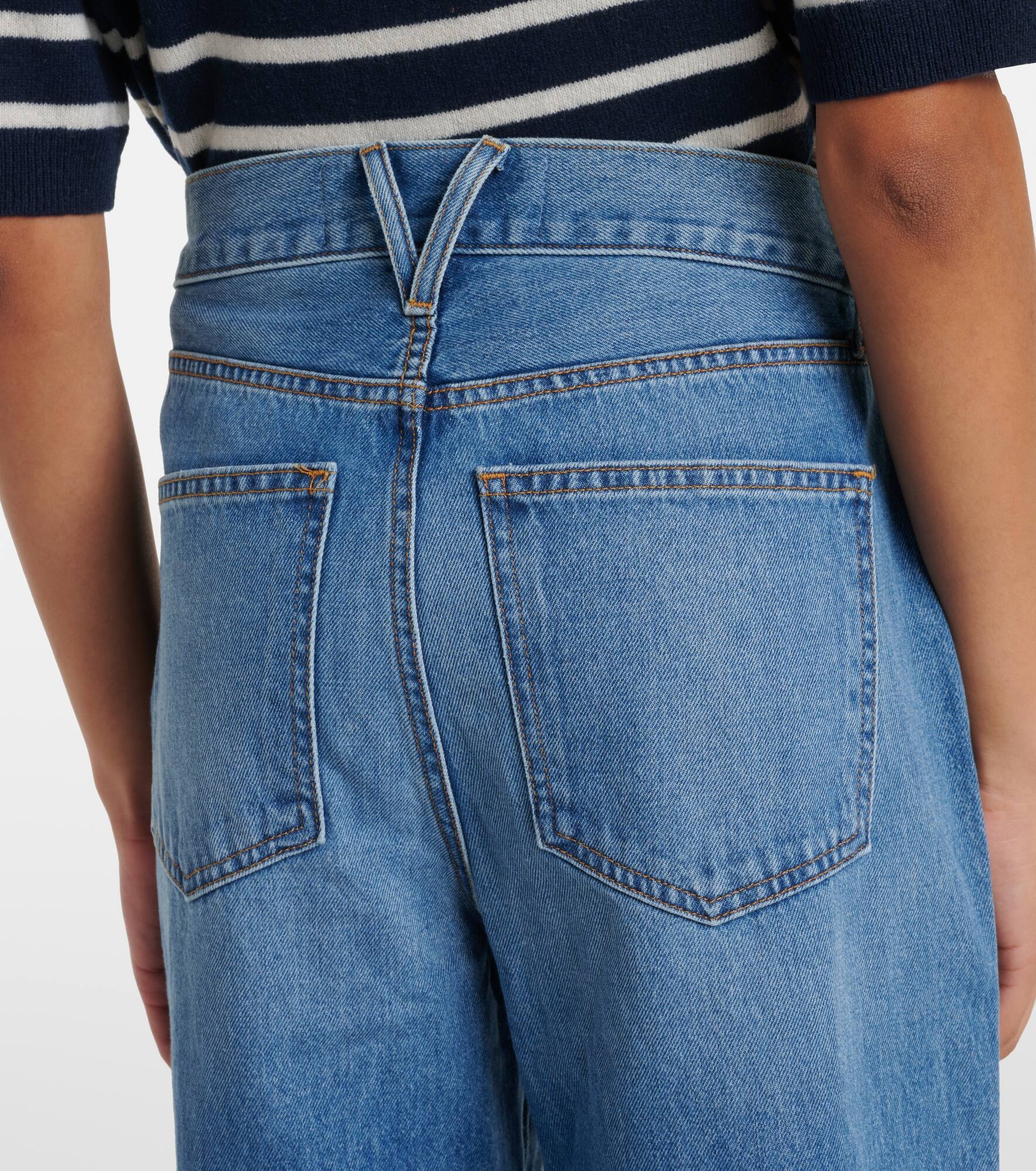 Dylan high-rise straight jeans - 6