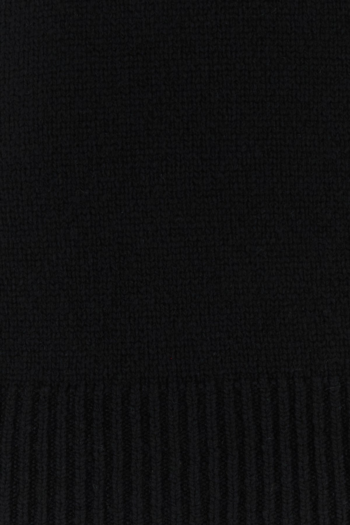 Black cashmere Herve polo shirt - 3