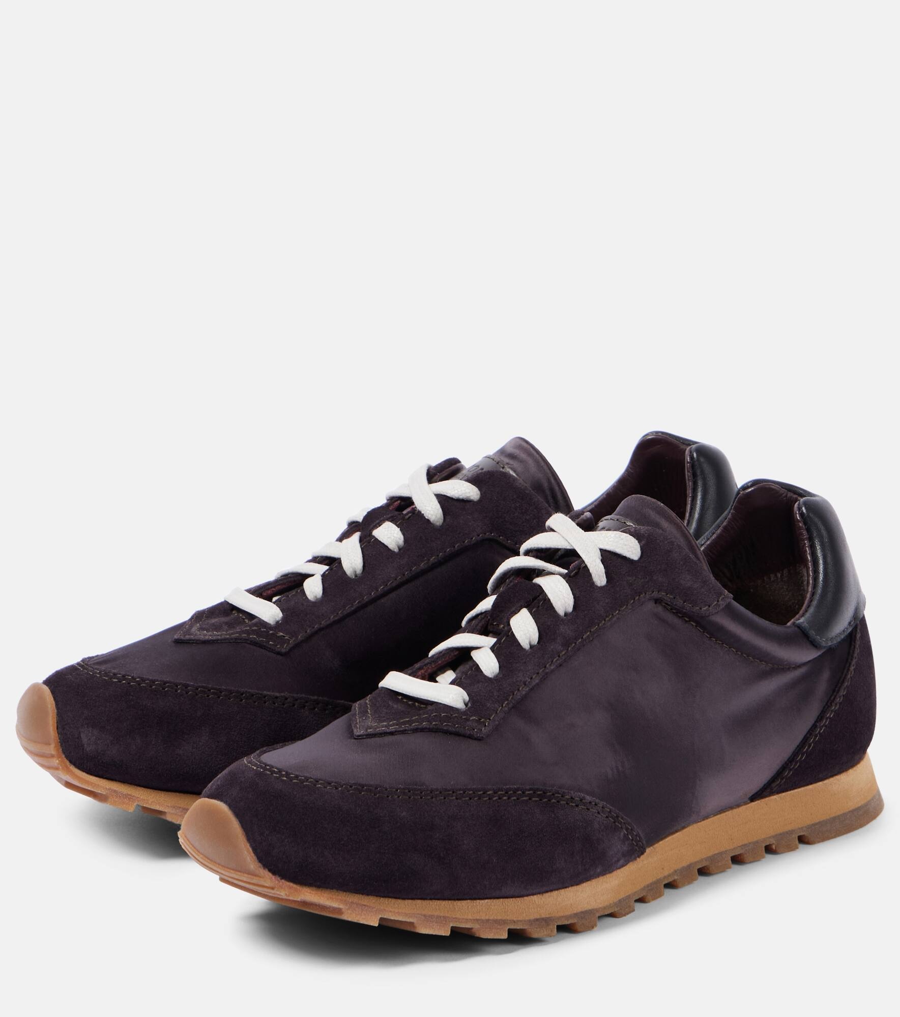Slim Runner satin sneakers - 4