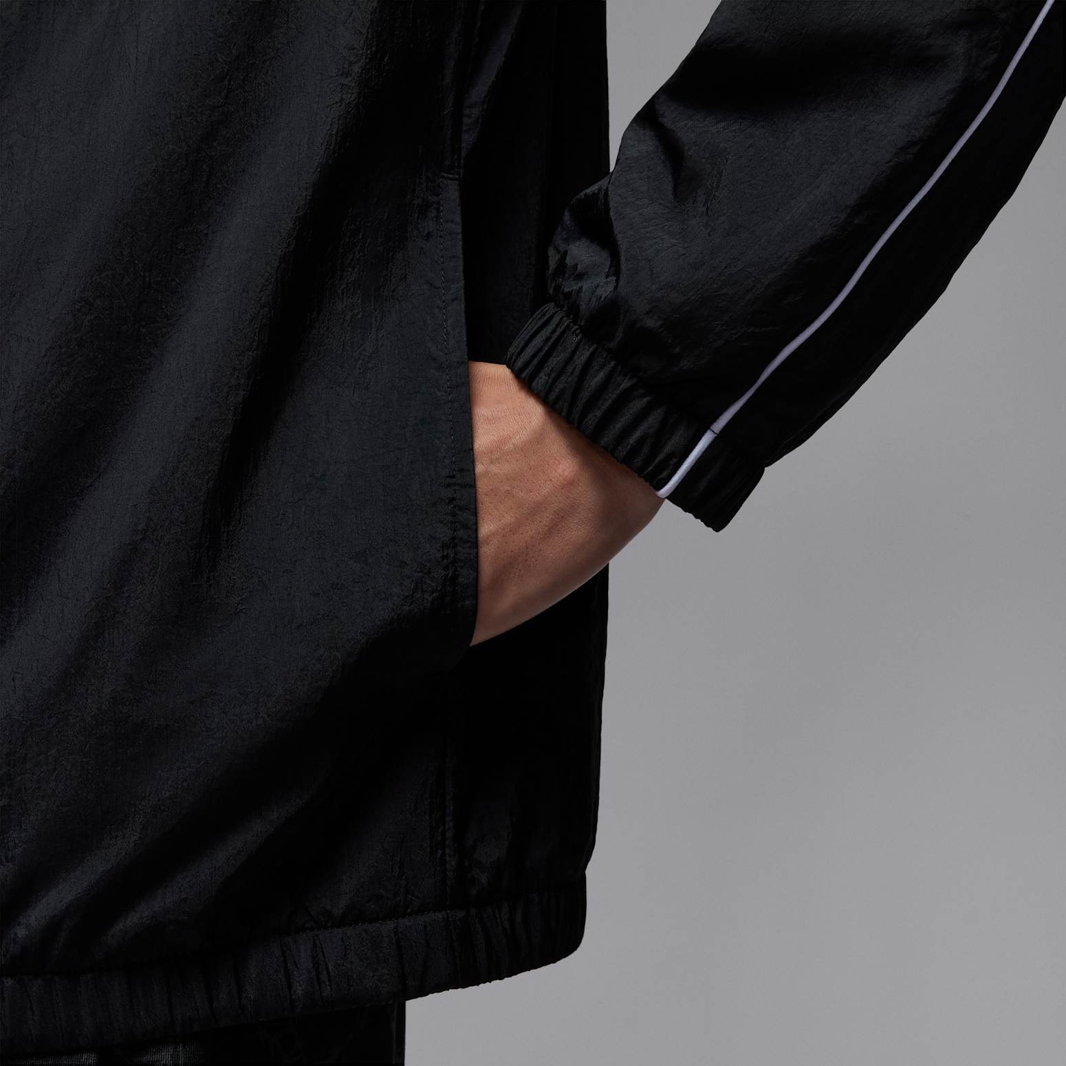 Air Jordan Sport Classic Hooded Jacket 'Black'  IB2242-010 - 4