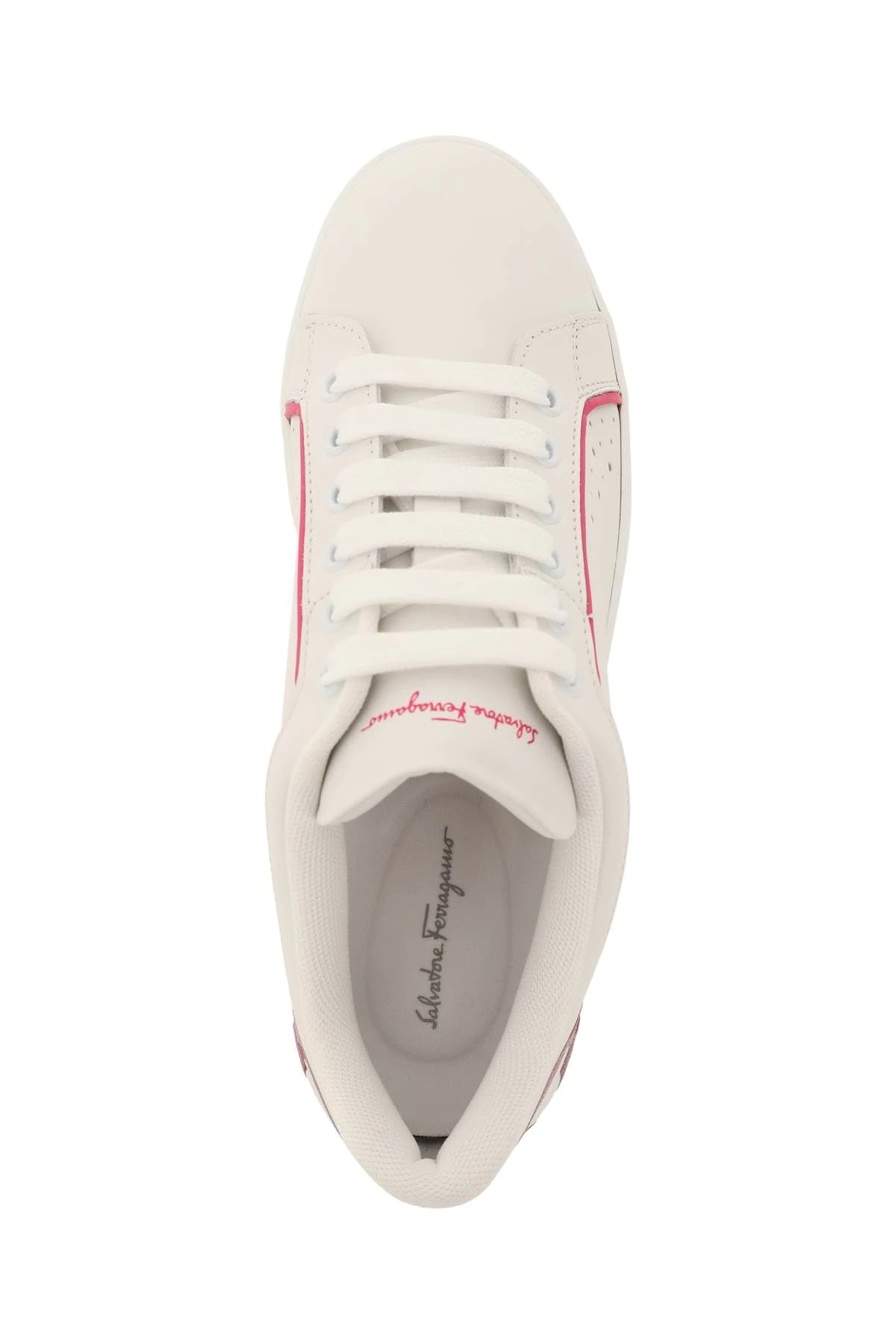 LEATHER GANCINI SNEAKERS - 3