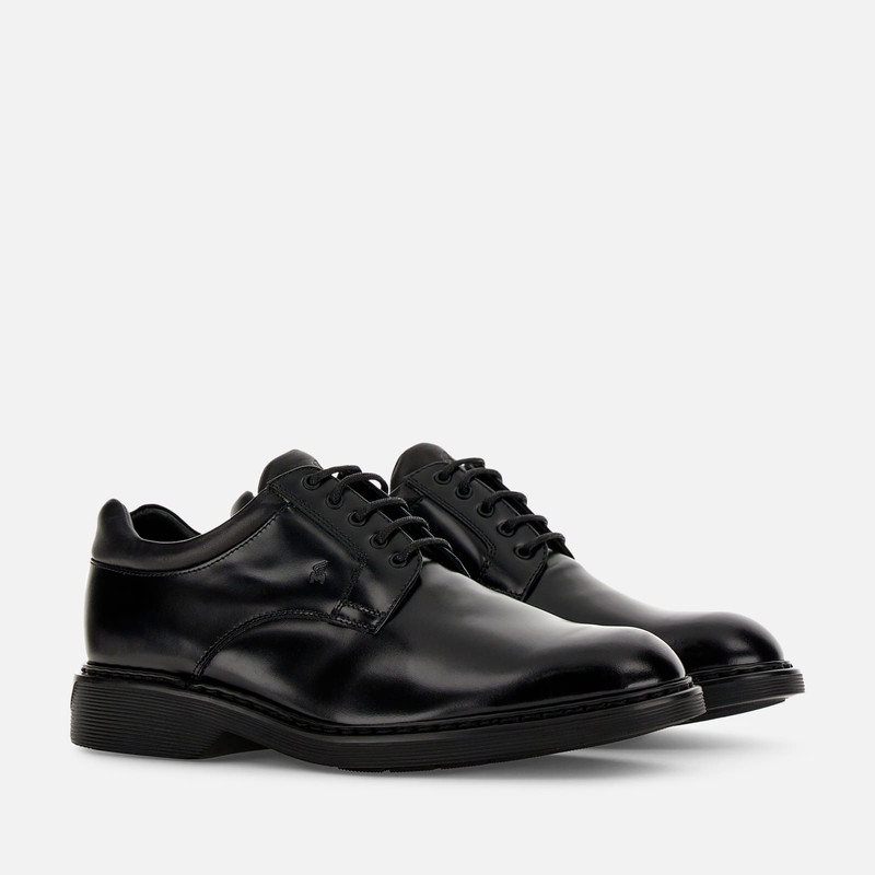 HOGAN Lace-Ups Black outlook