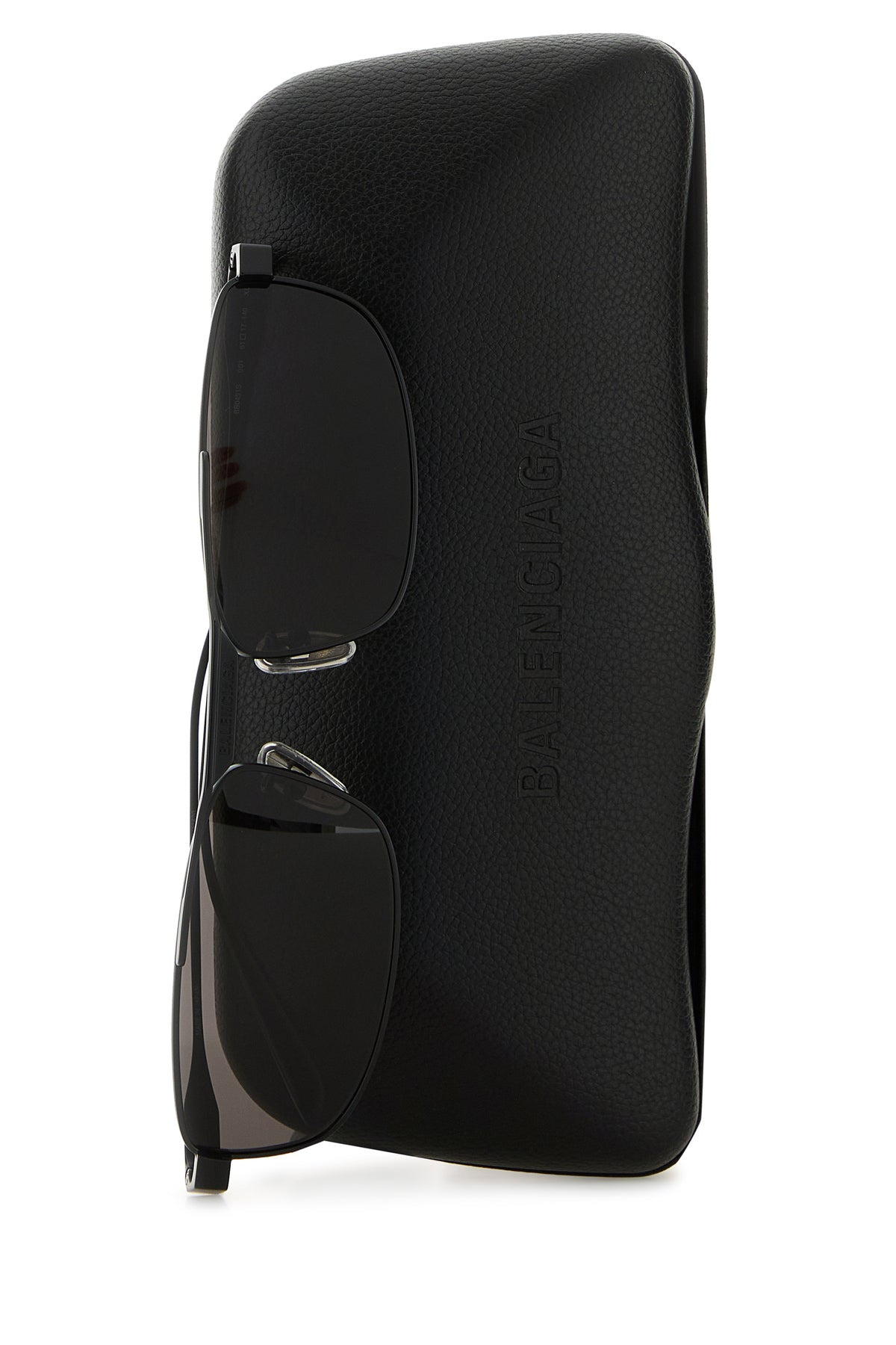 Black metal Tag 3.0 Rectangle sunglasses - 3
