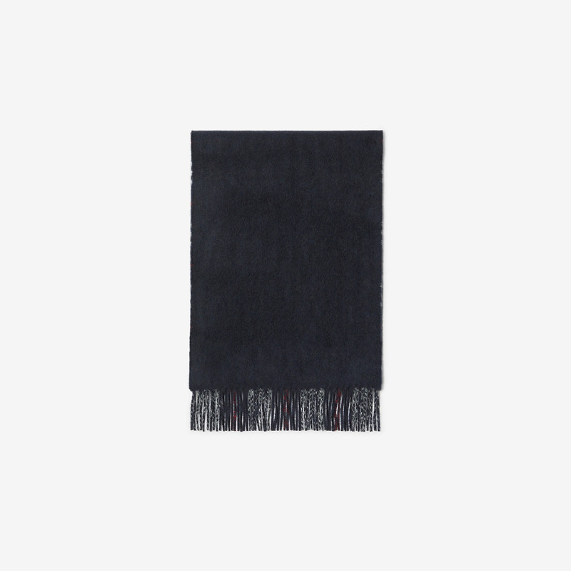 Check Cashmere Reversible Scarf 4