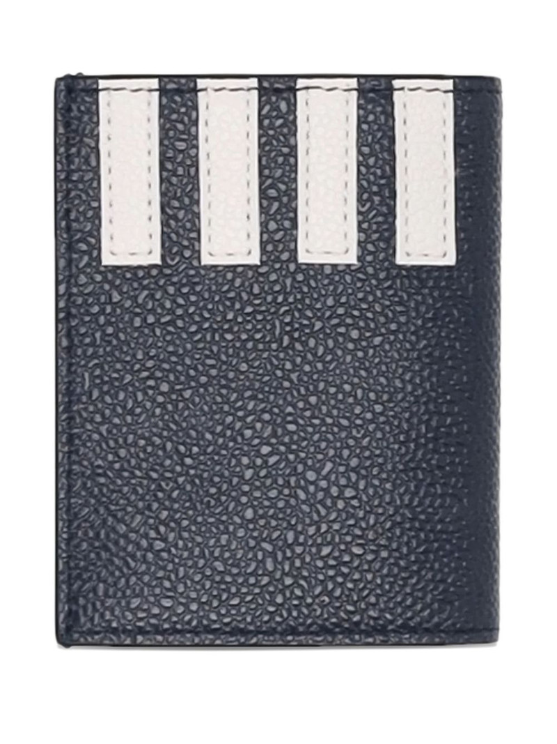 Thom Browne pebble grain stripes cardholder outlook