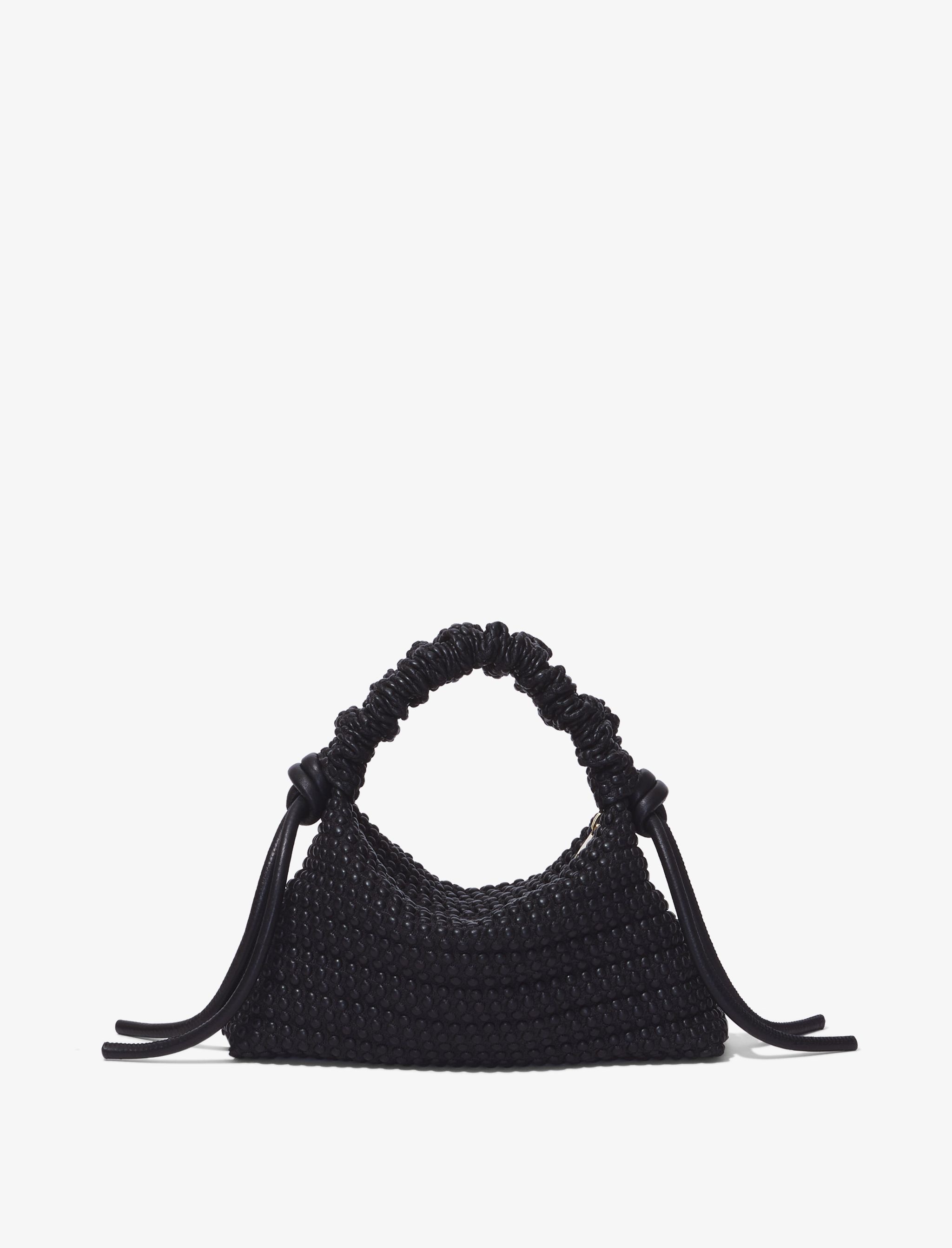Embroidered Mini Drawstring Bag - 4