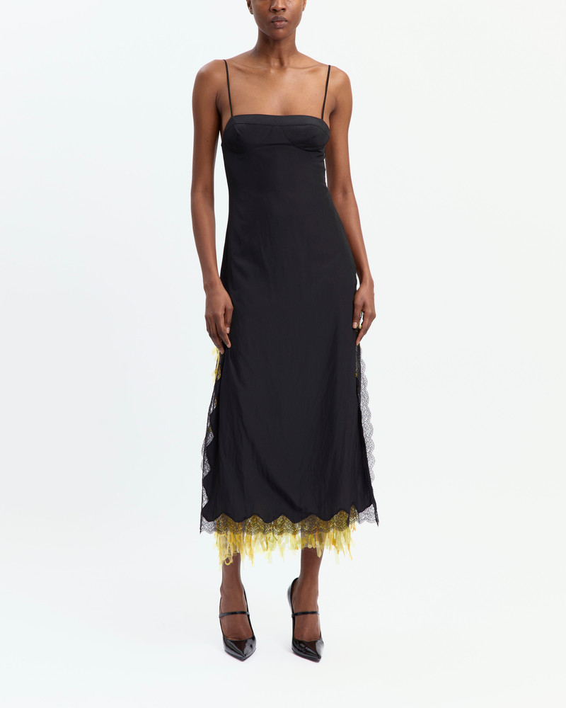16ARLINGTON EWA MIDI DRESS IN SATIN outlook