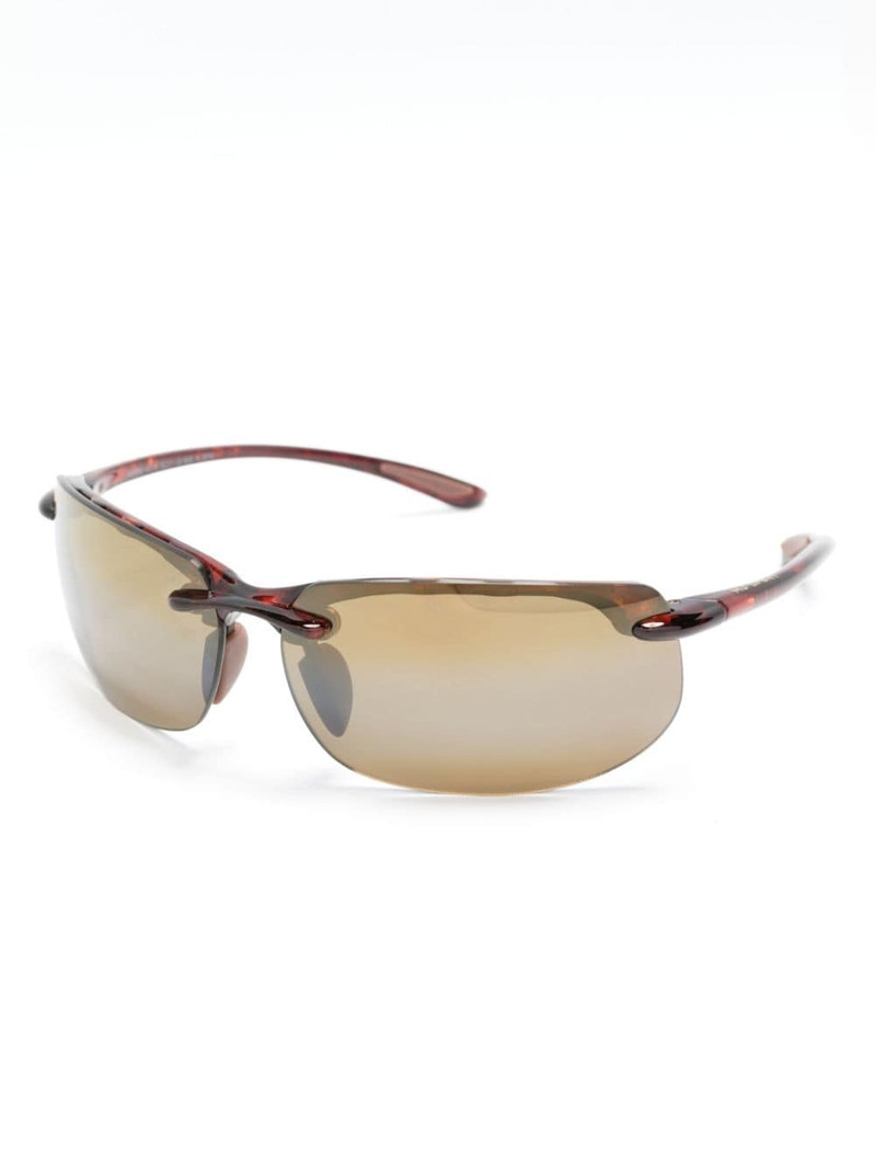 Maui Jim Banyans rimless sunglasses outlook