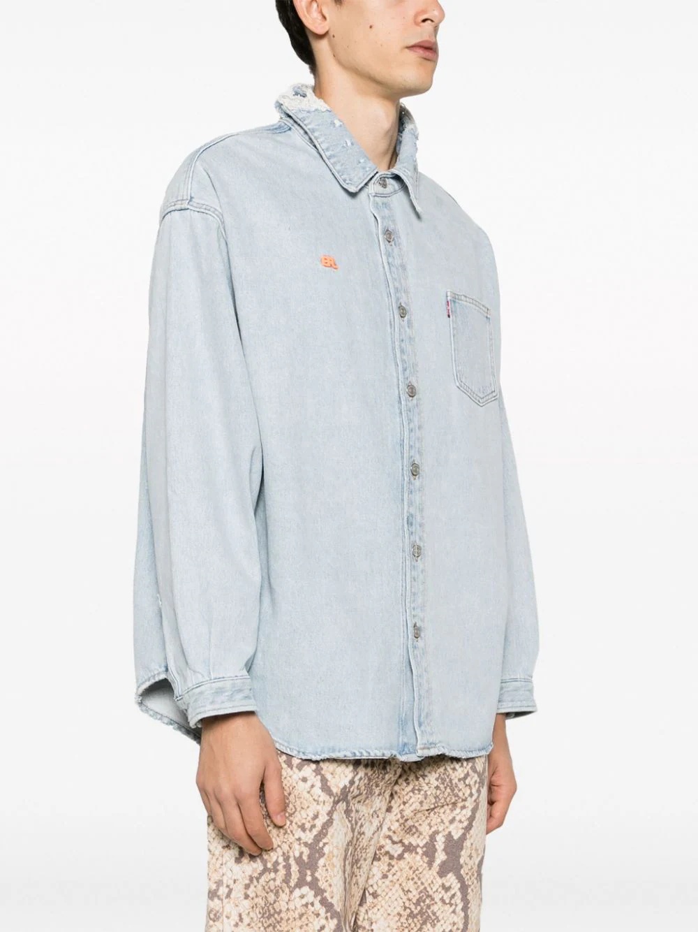 ERL Unisex Levis Overshirt | club21 | REVERSIBLE ERL Unisex Levis Overshirt | club21 | REVERSIBLE