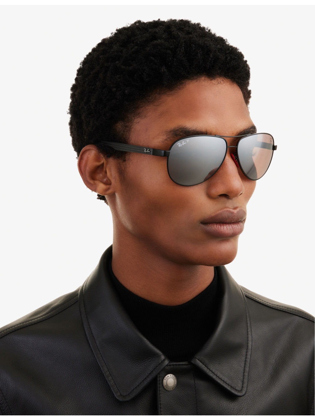 RB8331M Scuderia Ferrari pilot-frame metal sunglasses - 2