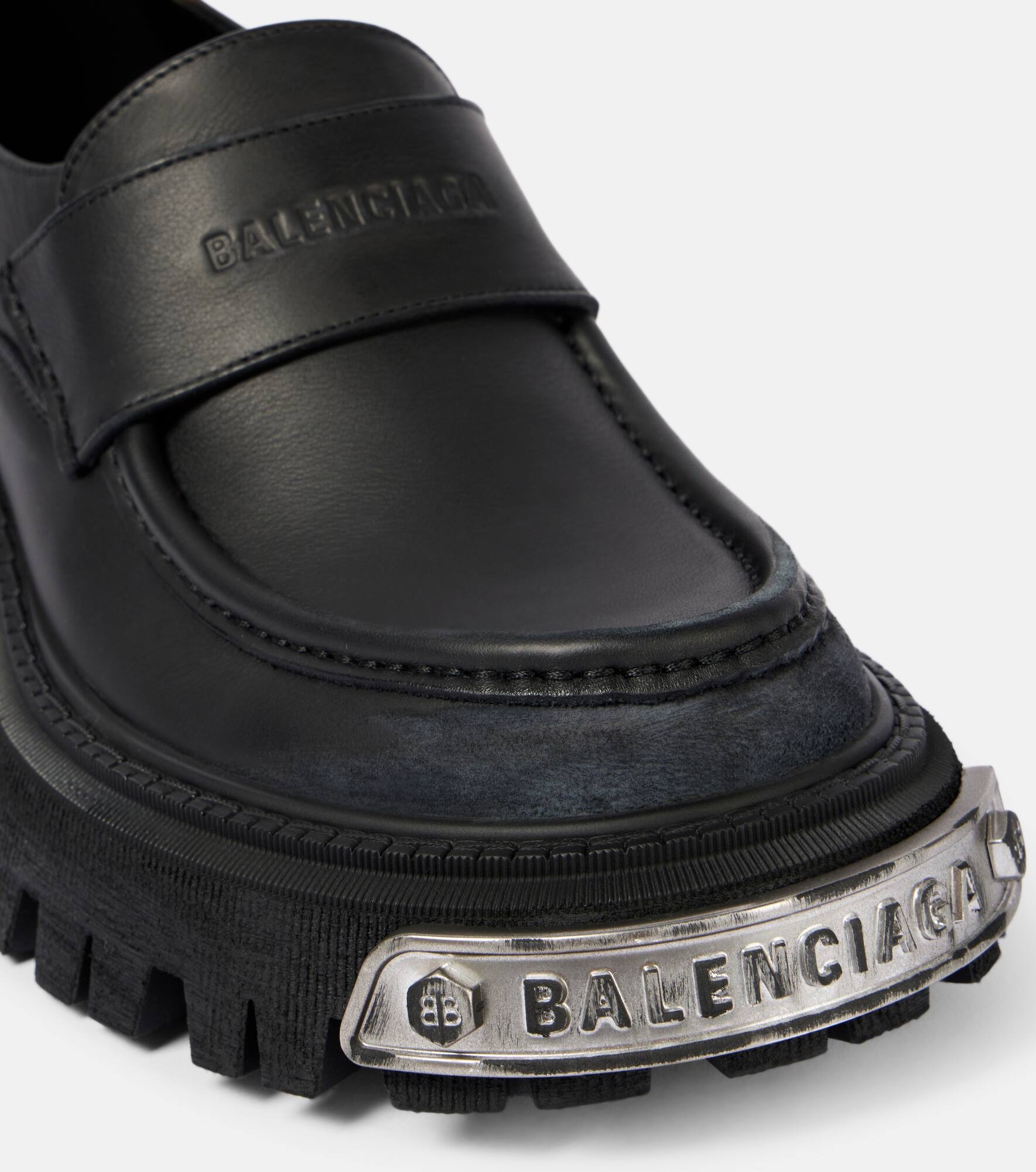Tractor leather loafers - 5