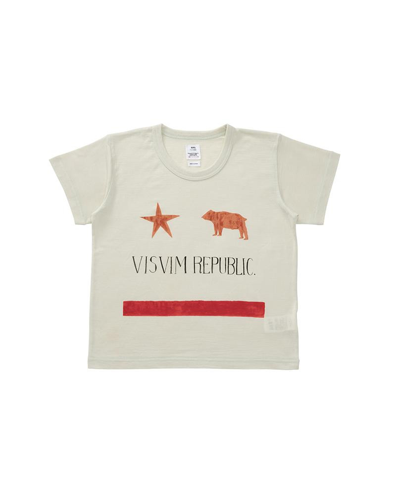 CARREE TEE S/S (SUPERFINE) W LT.GREEN - 1