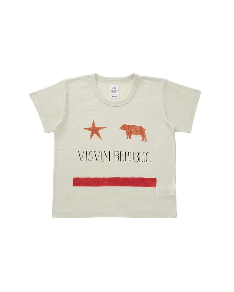 CARREE TEE S/S (SUPERFINE) W LT.GREEN 1