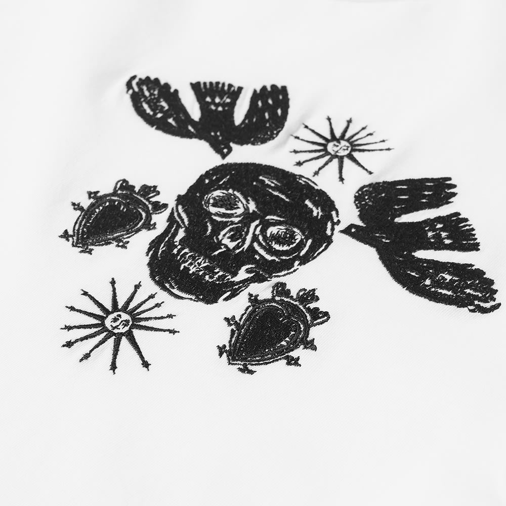 Alexander McQueen Skull Embroidered Tee - 2