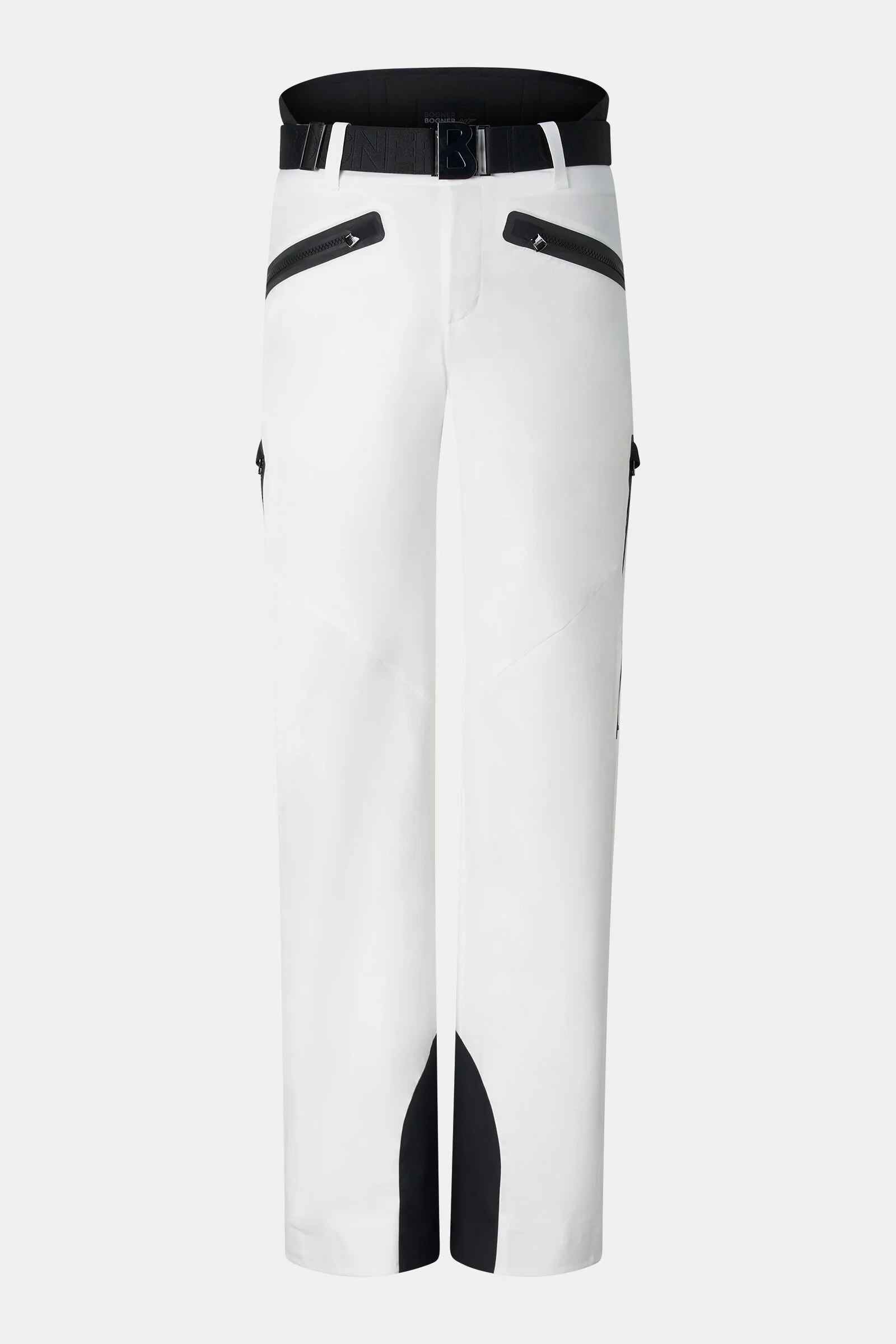 Bond Ski Pants in Off-White/Black - 1