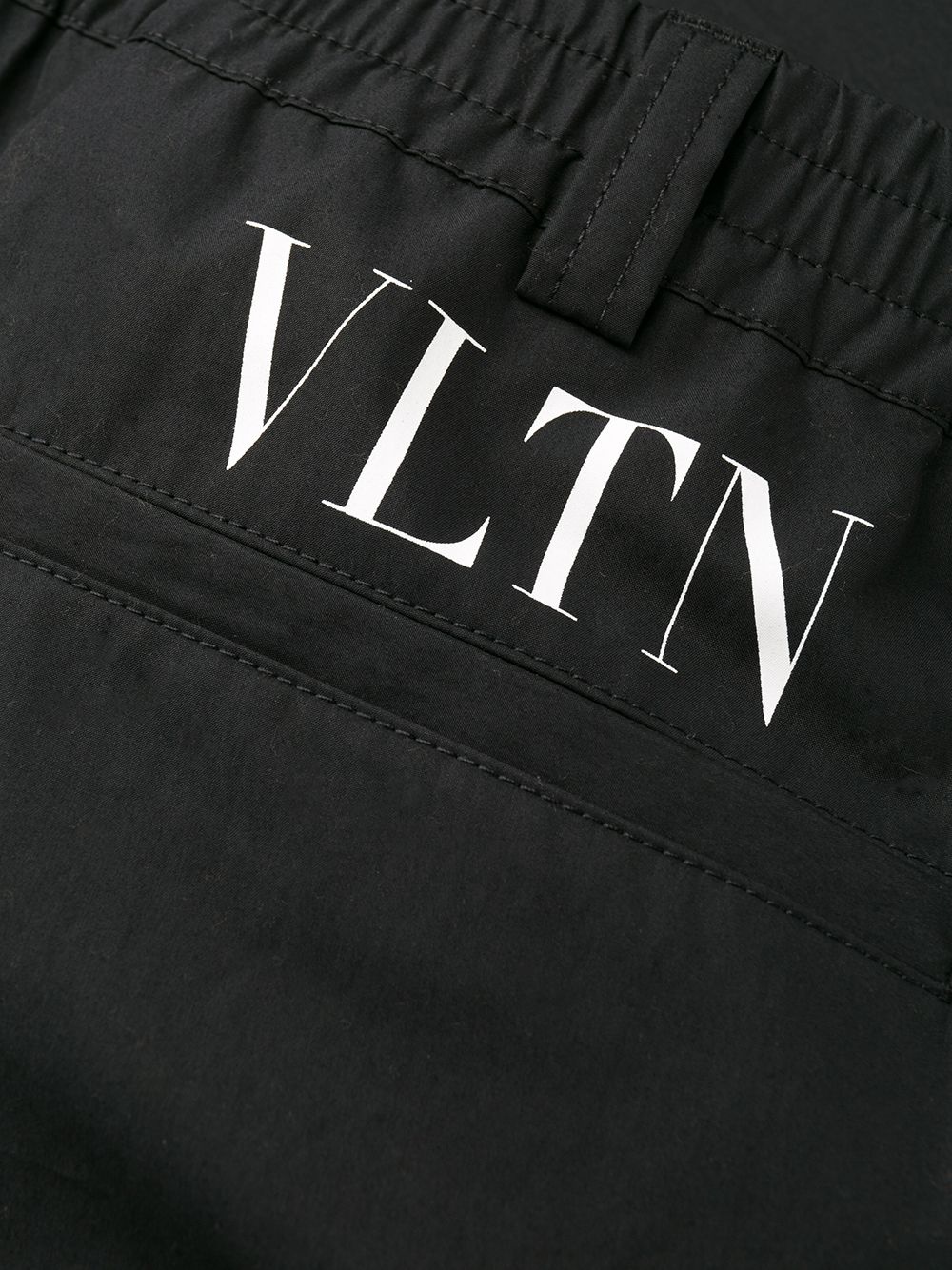 VLTN logo wide-leg trousers - 6