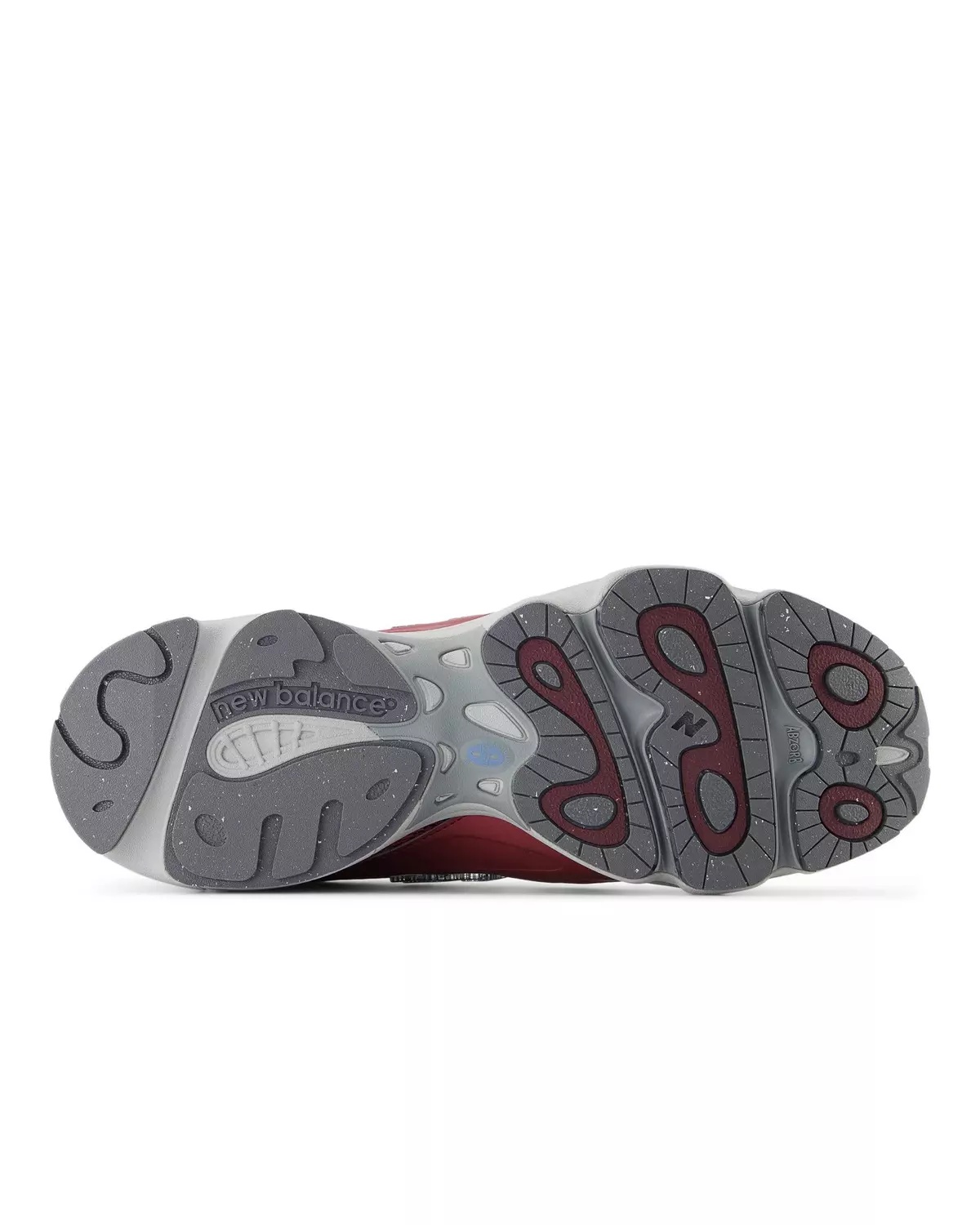1000 "Metallic Silver/Red" Unisex Shoe - 10